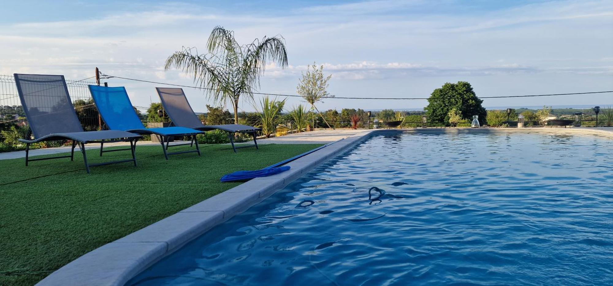 Villa Bistinetti Rez De Villa Tout Confort Avec Piscine Penta di Casinca Exterior foto